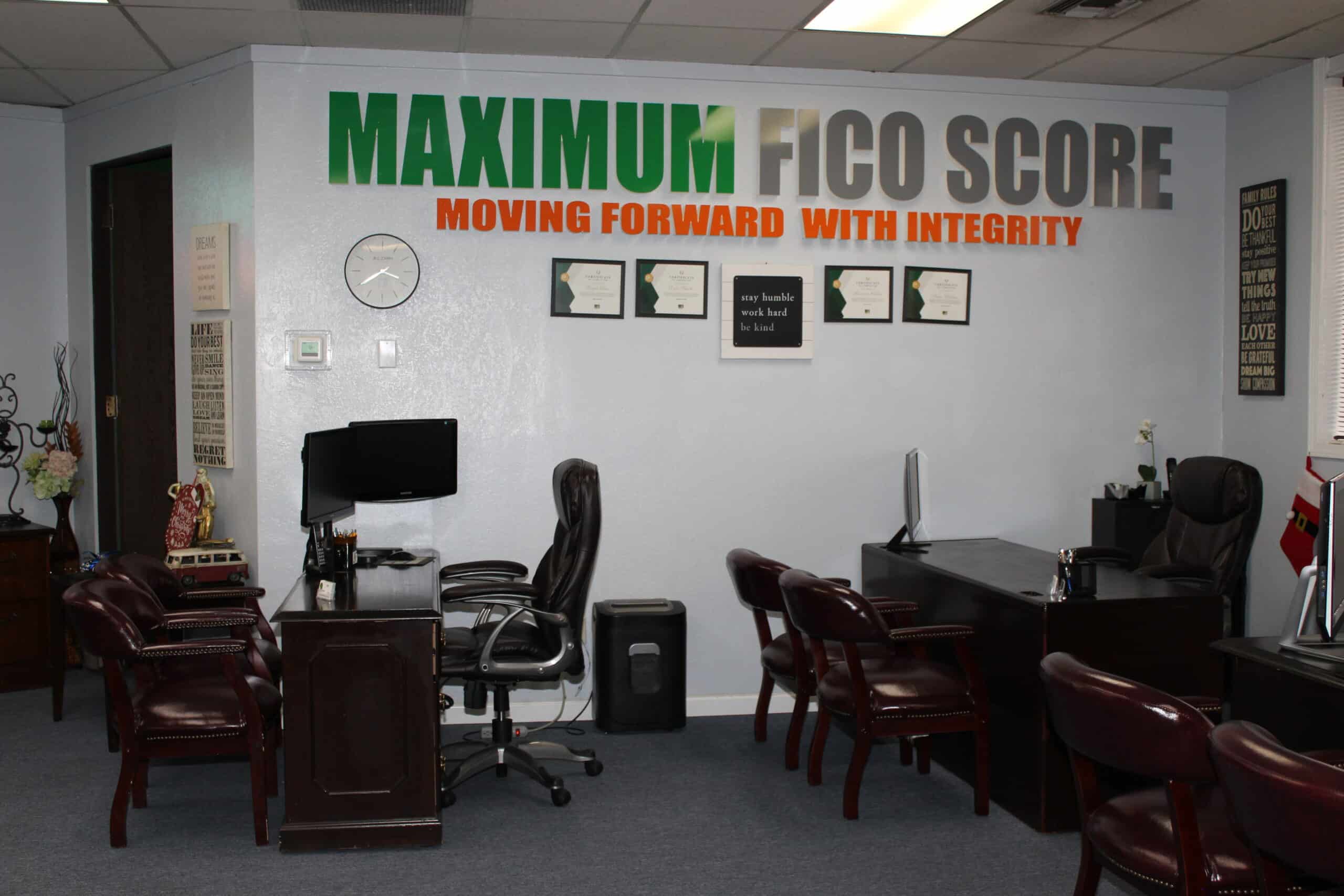 Maximum Fico Score